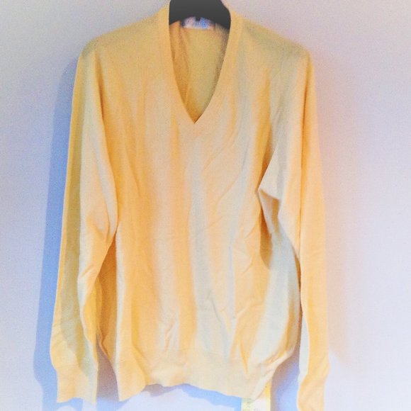 BALLANTYNE MEN SWEATER NEW WITH TAG 100%PURE NEW WOOL MERINO MADE-IN-SCOTLAND - Picture 3 of 4